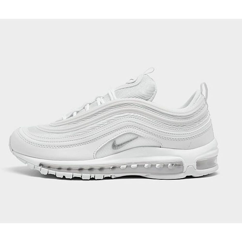 Women's Nike Air Max 97 Casual Shoes White/Black/Wolf Grey